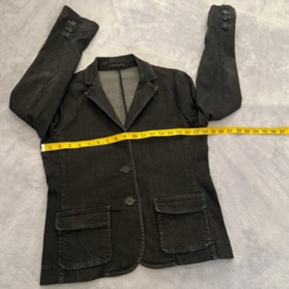 Theory Women's Jean Jacket 10 - Picture 6 of 14